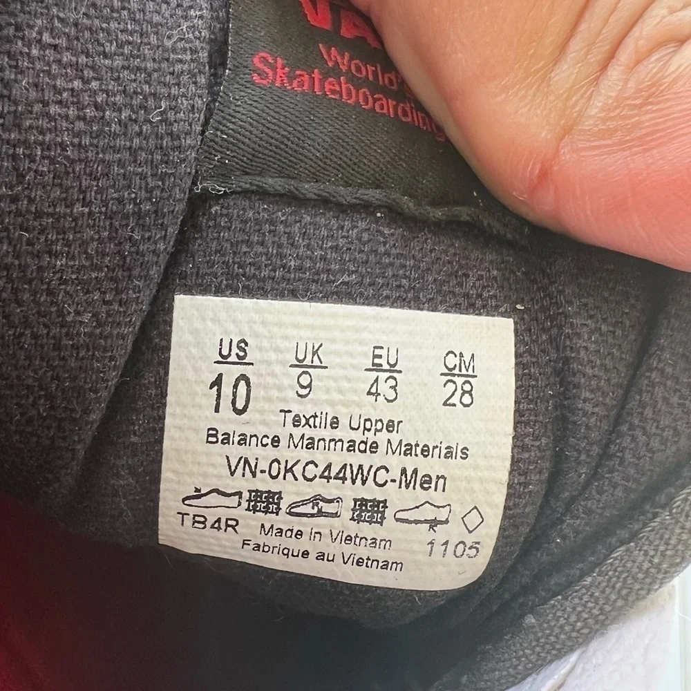 Vans Sneakers Men's Size 9